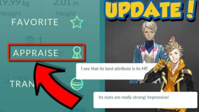 Pokemon Go - What The Appraisal Feature Is And How It Works To Identify Your Strengths