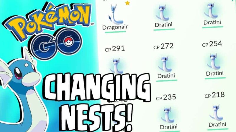 Pokemon Go’s – Nests Randomized Worldwide with addition of evolved Pokemon’s and more spawn points have been added, some deleted.