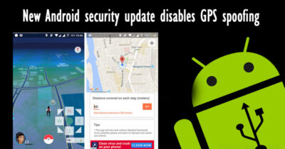 Disables GPS spoofing