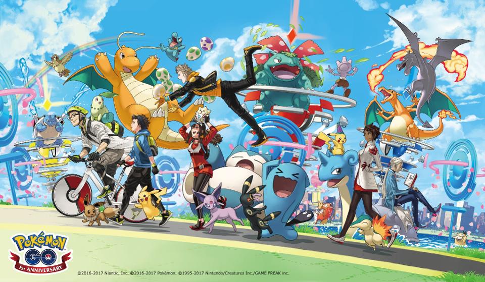 Happy Birthday Pokemon Go! Anniversary Event