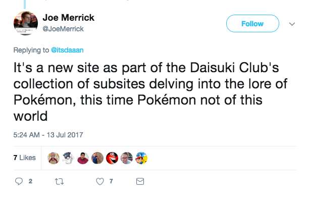 Serebii.net webmaster, Joe Merrick, seems to know what this all means.