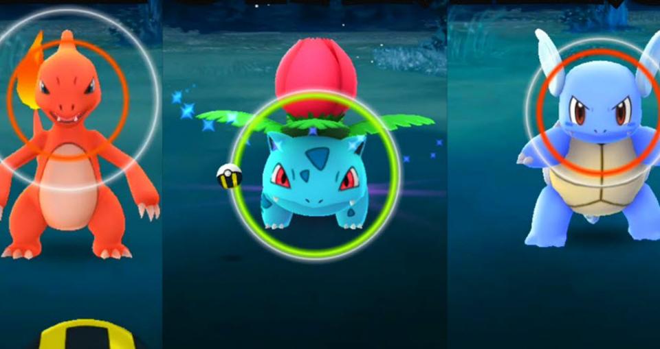 Wartortle, Charmeleon, Ivysaur