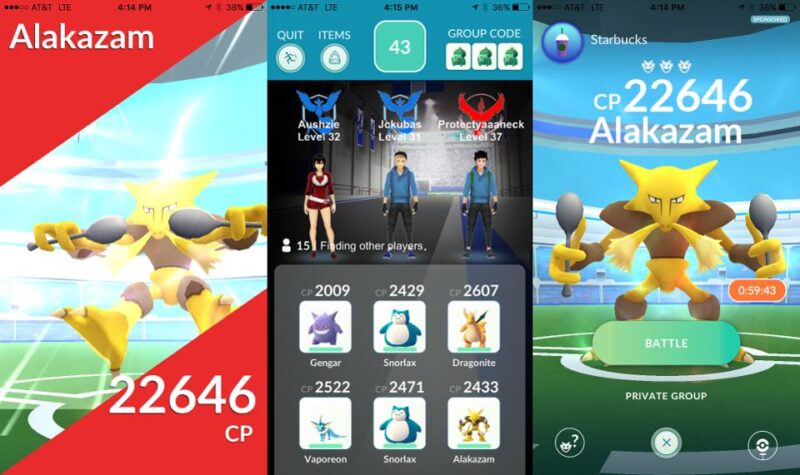 Pokemon Go Auto Select Improved