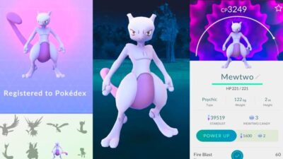 Mewtwo released as a Pokemon GO Stadium Raid boss