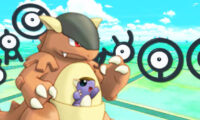 Rare Pokemon, such as Kangaskhan and Unown