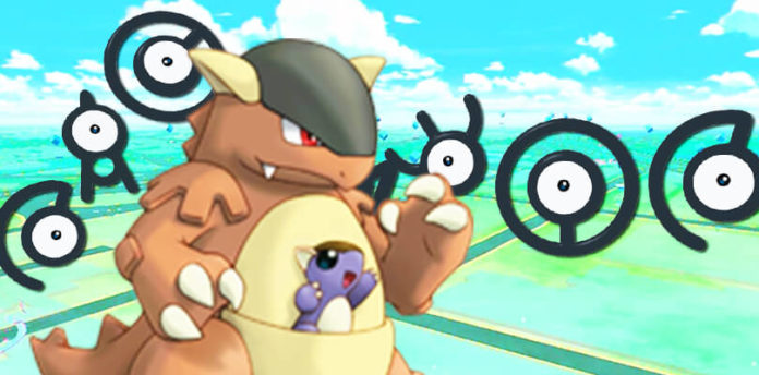 Kangaskhan and Unown headed to Pokemon Go in Europe