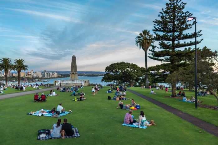 Kings Park is popular with tourists and locals, according to the latest figures