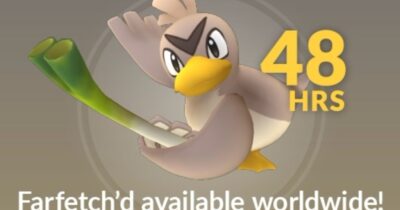 pokemon go event to unlock farfetch'd