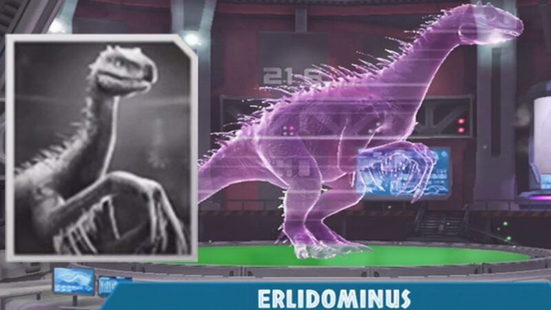 Jurassic World Alive: Erlidominus Dinosaurs