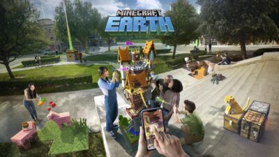 Minecraft Earth: AR game beyond Pokemon Go+