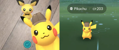 Pokemon GO: Detective Pikachu, Shiny Glaceon and Leafeon 1