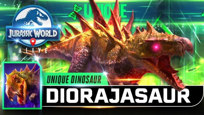 Jurassic World Alive: Diorajasaur Dinosaur
