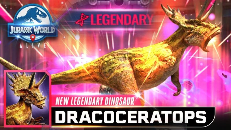 Jurassic World Alive: Dracoceratops Dinosaur