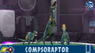 Compsoraptor: Jurassic World Alive 8