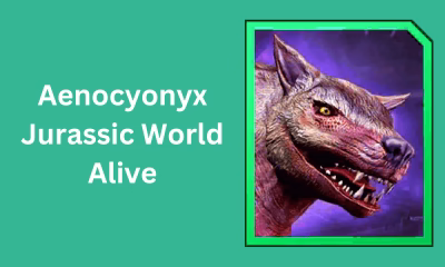 Aenocyonyx: Jurassic World Alive 6 Aenocyonyx: Jurassic World Alive 6