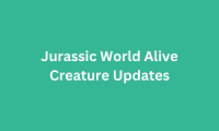 Jurassic World Alive CREATURE UPDATE Tracker 16