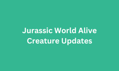 Jurassic World Alive CREATURE UPDATE Tracker 1